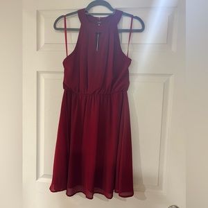 Red Halter open back dress - M - Ya brand